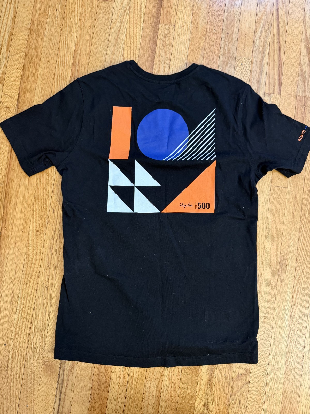 Rapha Cycling Festive 500 T Shirt 100% Cotton