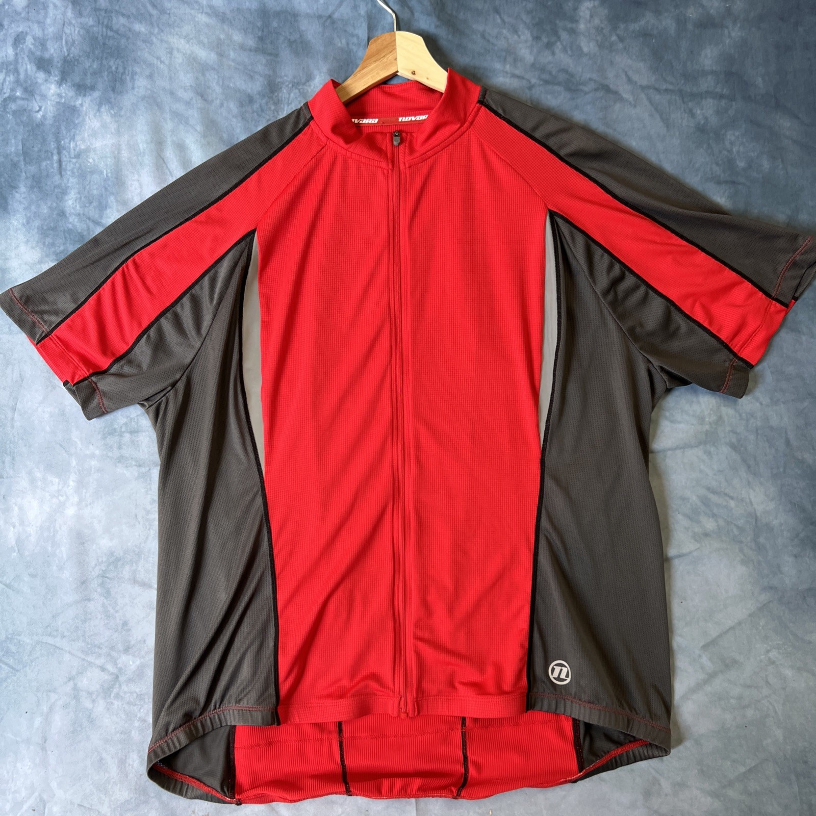 Novara Red Black And Grey Cycling Jersey XXL – 1079-1S