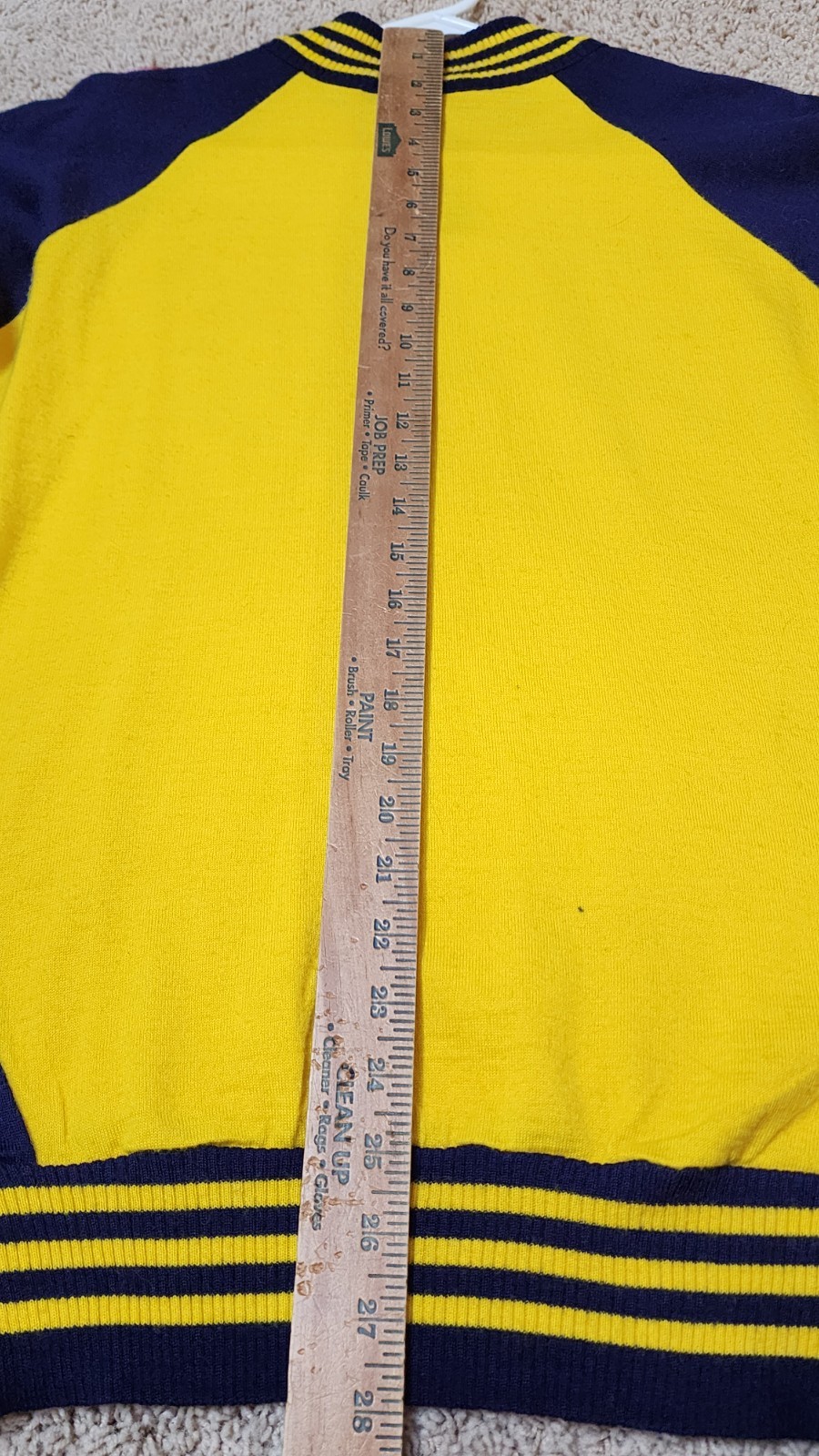 Vintage Castelli Cycling Jersey Wool Blend Long Sleeve Scorpion Yellow Italy