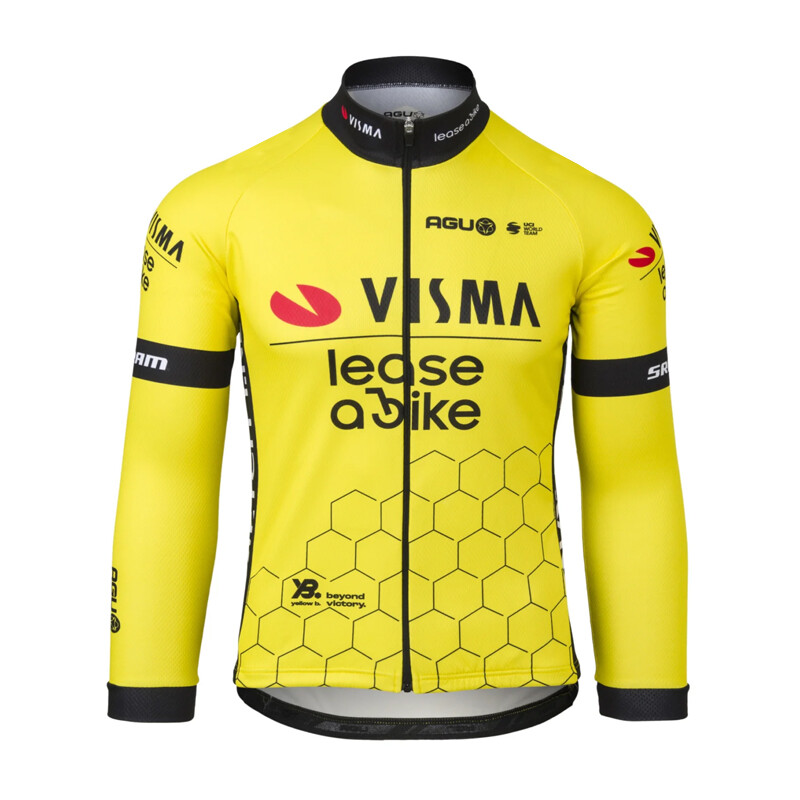 MENS CYCLING team Thermal Fleece JERSEY CYCLING Long Sleeve Jerseys Jacket TOPS