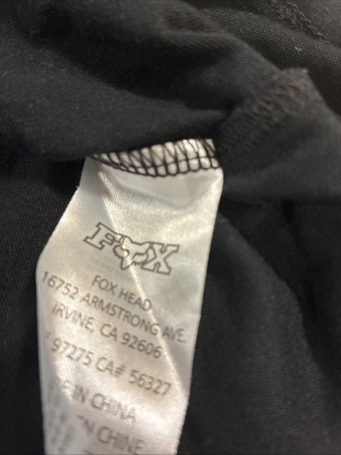 Fox Racing Long Sleeve Motocross Graphic Shirt Black White Mens Size L