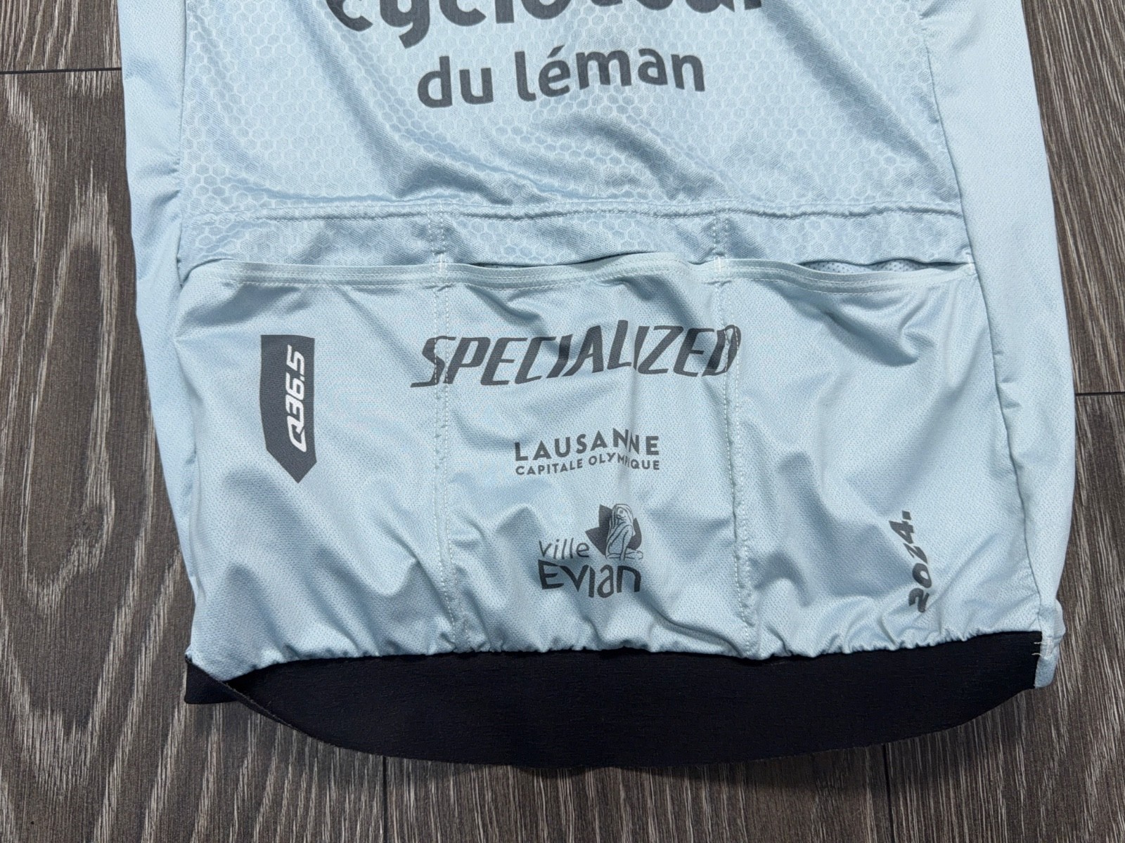 Mens Q36.5 Italy Cyclotour du Leman Specialized Short Sleeve Jersey Cycling L