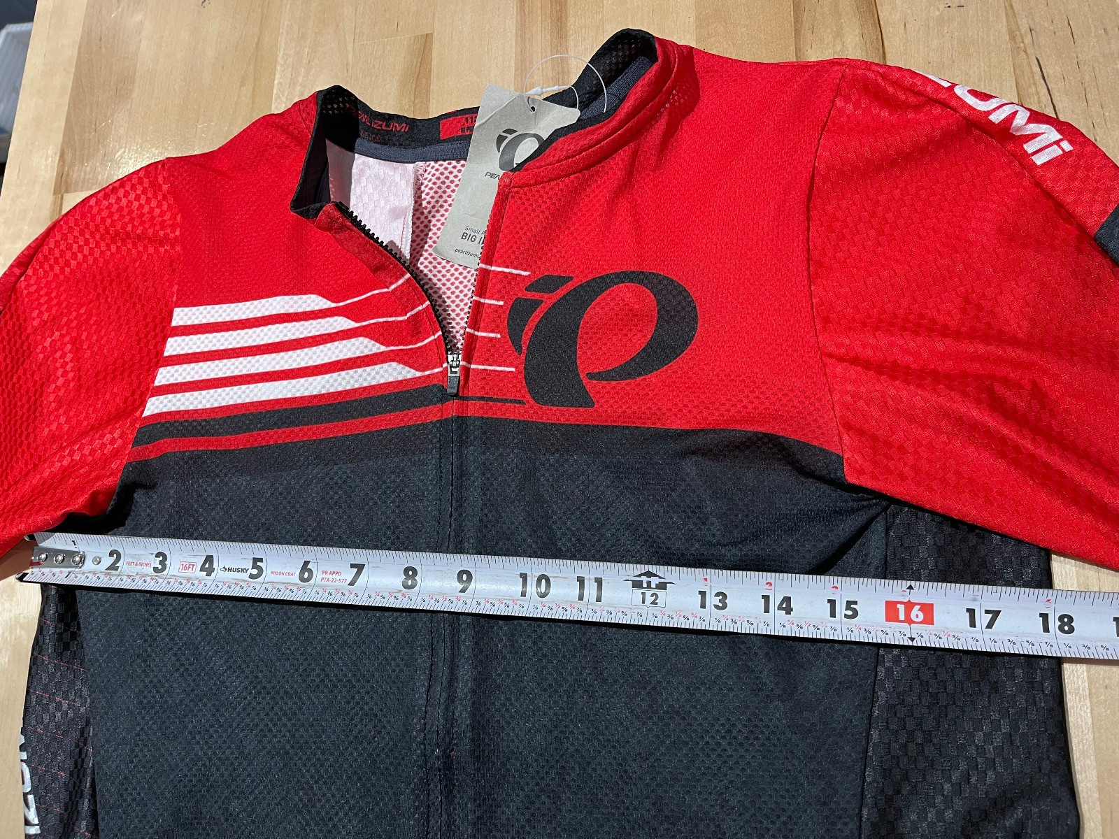 PEARL IZUMI Pro Mesh Jersey Red/Black Short Sleeve Zip Cycling Jersey Women’s XL