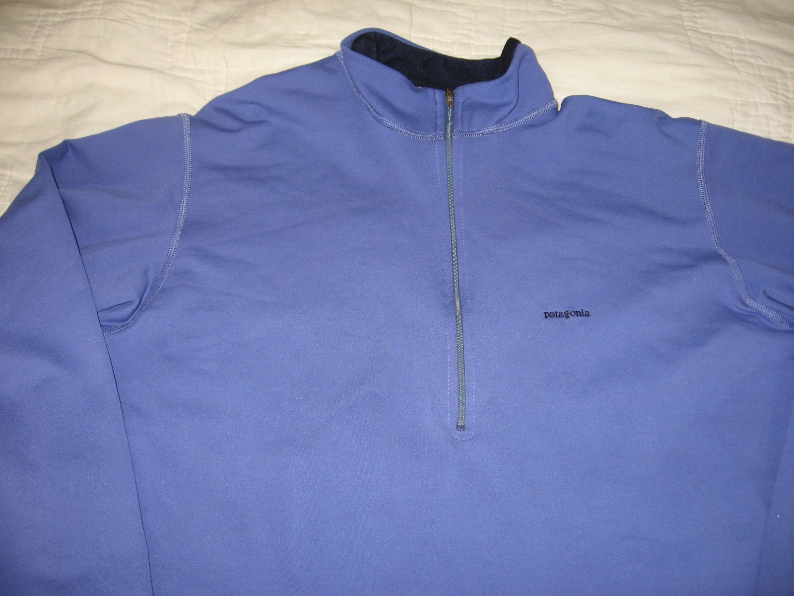 Vintage Patagonia 1/2 Zip Cycling Men’s Long Sleeve Lined Shirt Large USA