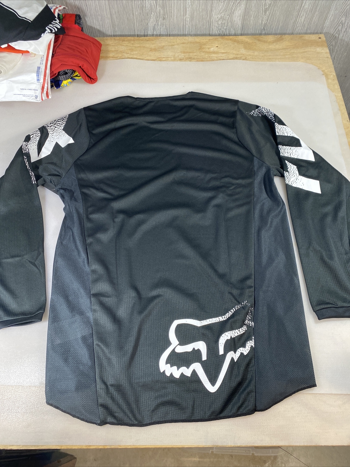 Fox Blackout long sleeve MTB downhill casual cycling jersey medium m (7472)