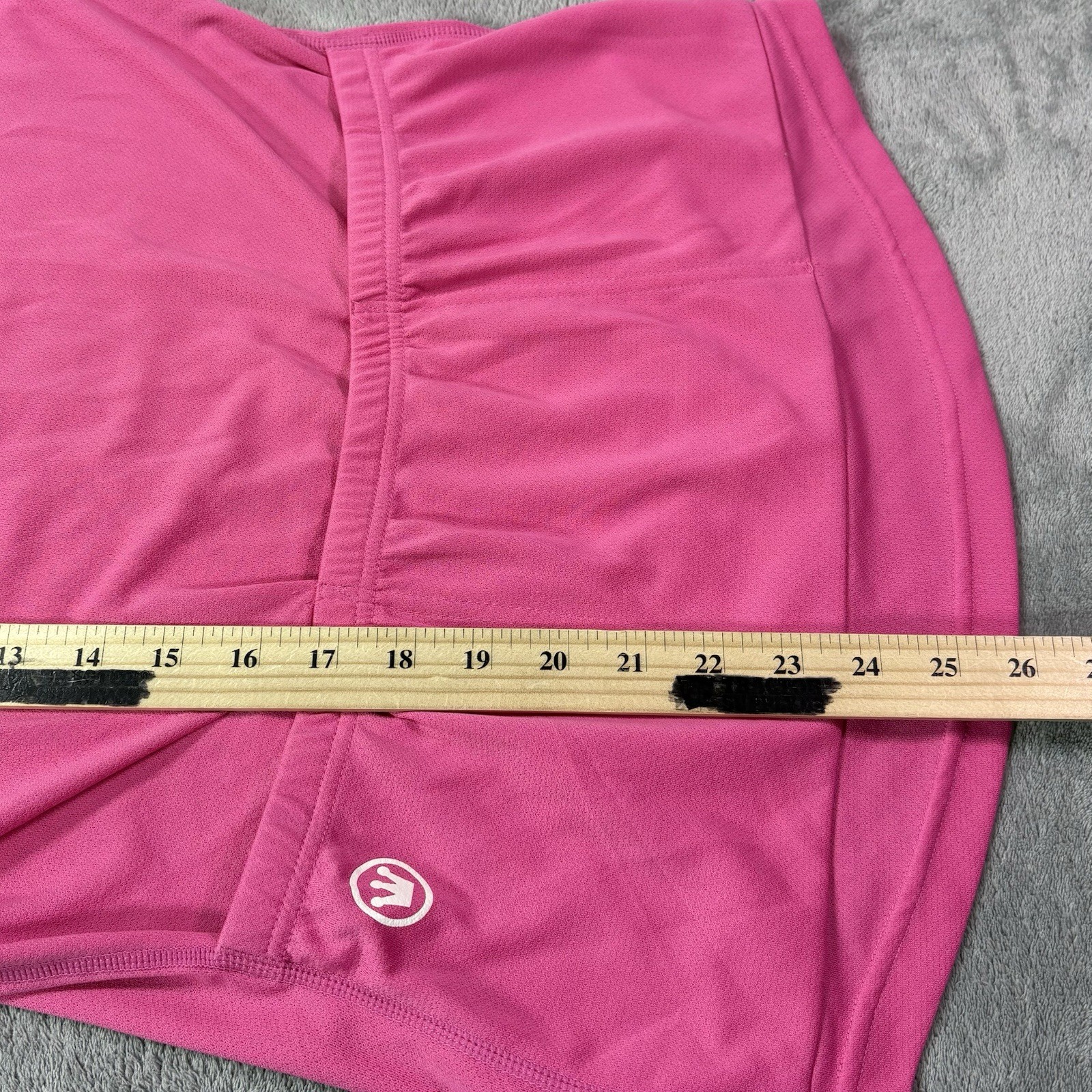 Canari Cycling Shirt Women’s M Pink 1/2 Zip Mock Neck Short Sleeve Back Pocket