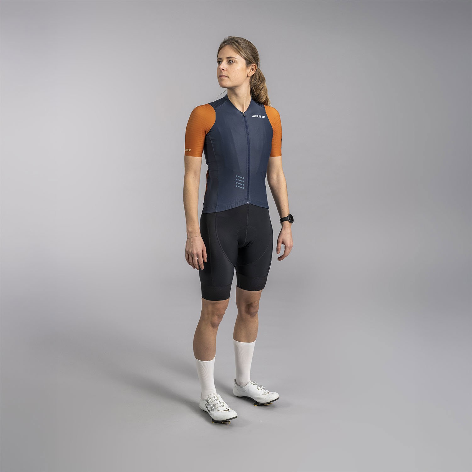 BIORACER Icon Dames Wieler Shirt Nautica – Bronze Maat S Single Unit