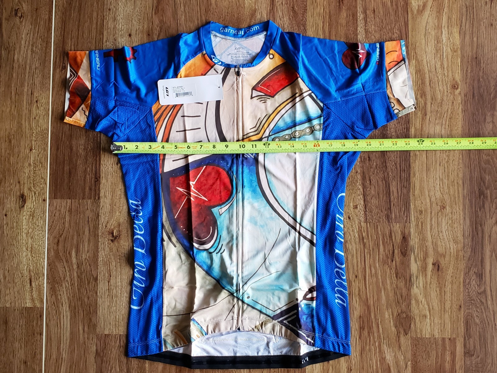 NEW Louis Garneau Giro Bella Women Bike Cycling Jersey – L Large – Short Sleeve