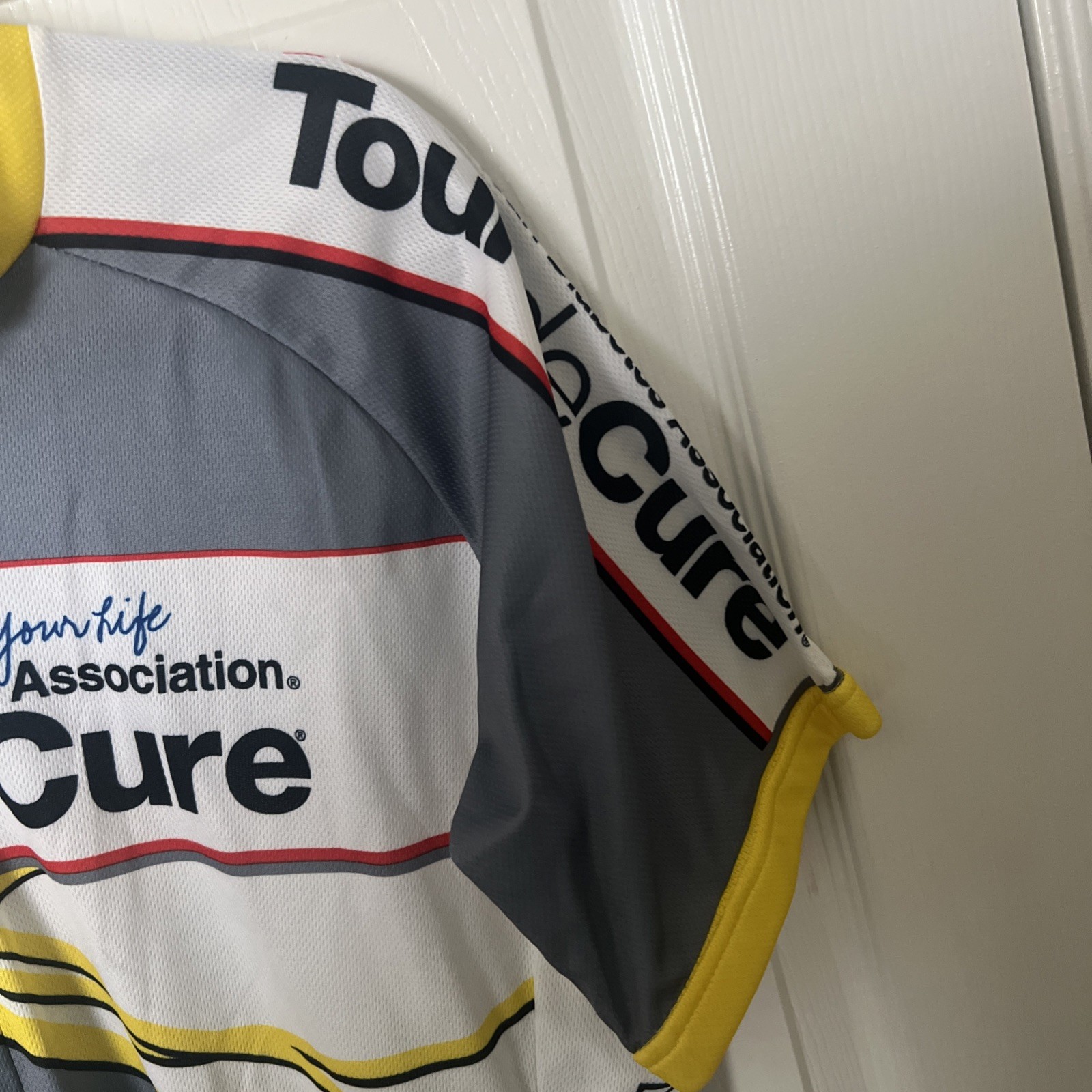Primal Cycling Jersey Mens XL 3/4 Zip Pockets American Diabetes Association