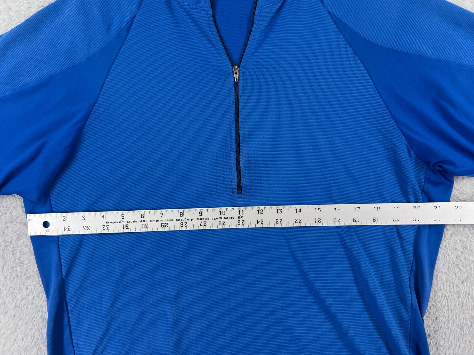 VINTAGE Patagonia Cycling Jersey Adult Extra Large Blue 1/2 Zip Polyester