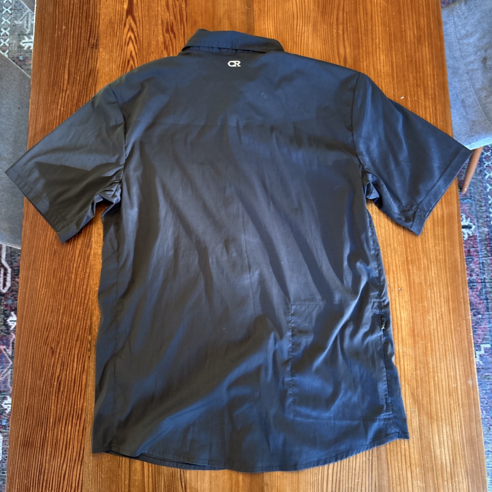 Club Ride Men’s Black Mountain Biking Shirt Size Large L