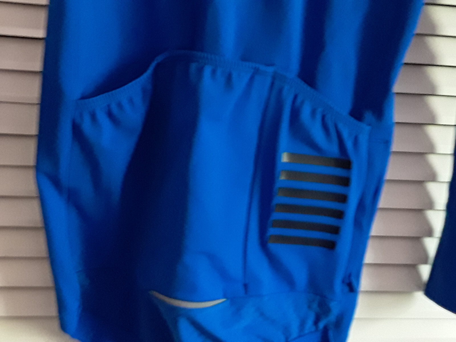 USED BLUE RAPHA CYCLING AERO II JERSEY LONG SLEEVE PRO TEAM MIDWEIGHT SMALL