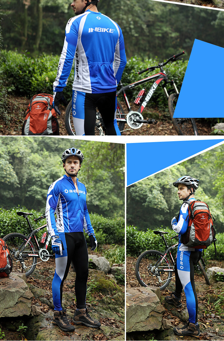 INBIKE Cycling Bike Long Sleeves Jersey Outdoor Sports *Top Only*, IA314 LJ