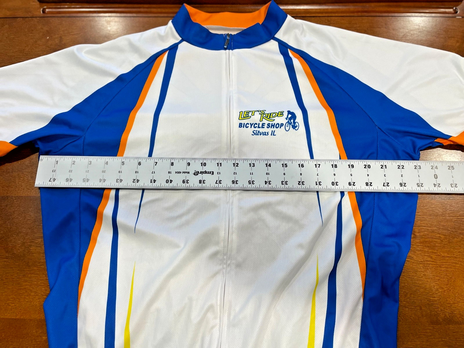 Let’s Ride Bicycle Shop Cycling Jersey Size XL – Colorful Primal 2015
