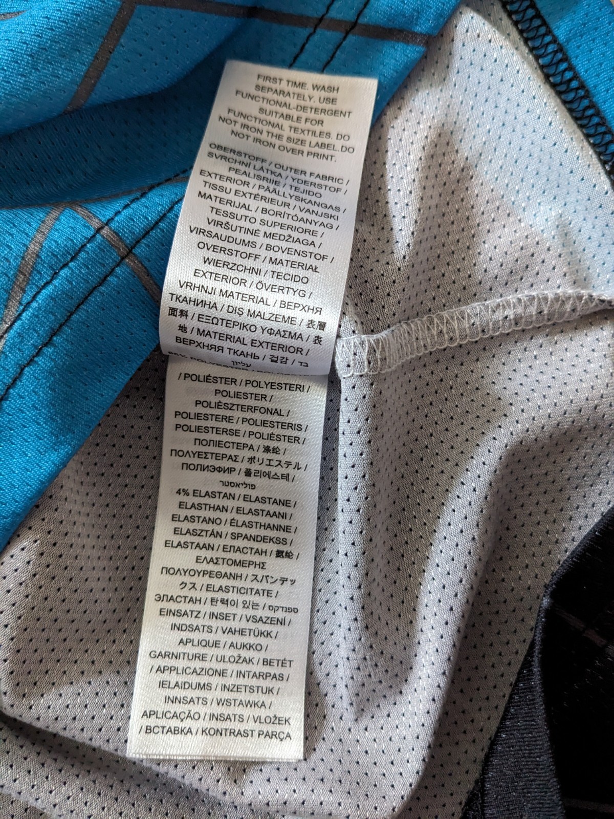Cube Action Signature Cycling Jersey Round-Neck sleeve 3/4 size L