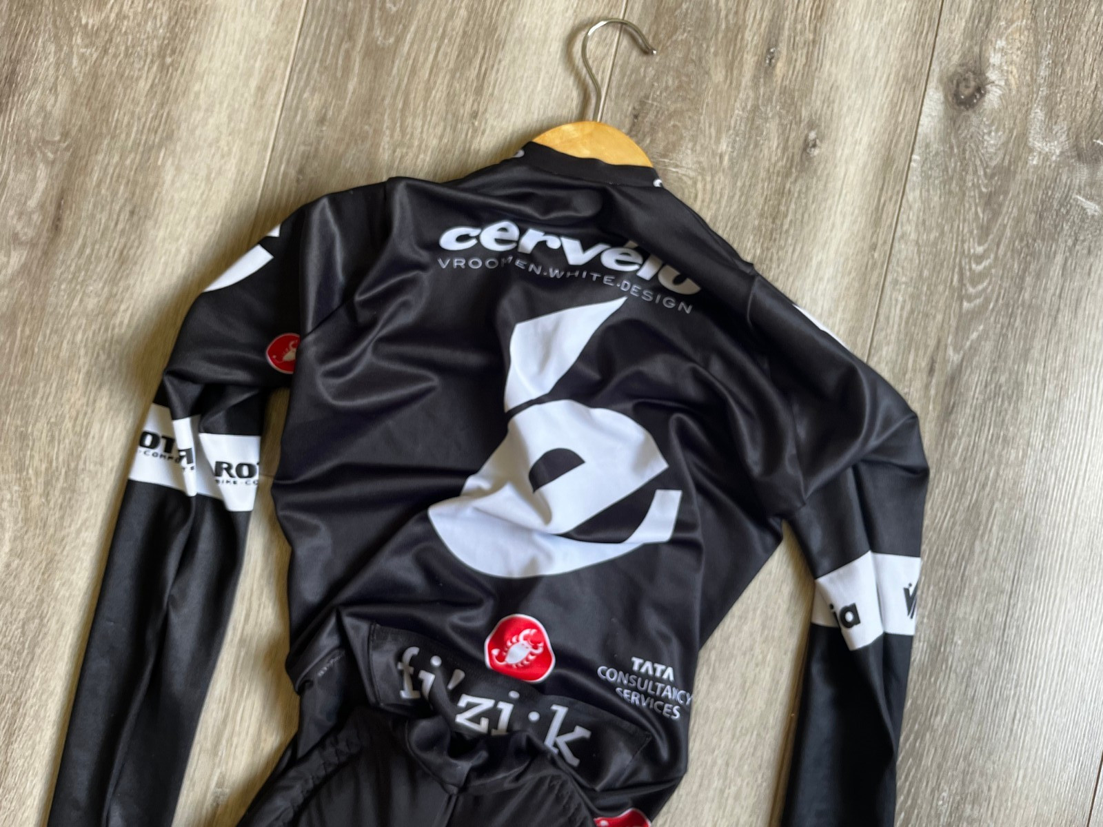 Cervélo TestTeam Cycling Skinsuit Speedsuit Cycle Suit Professional Castelli S /