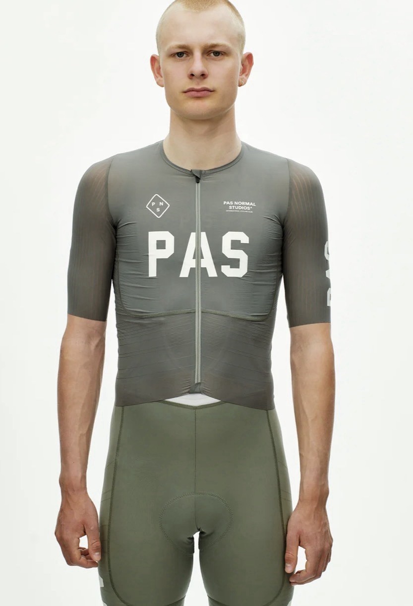 MEN’S PAS MECHANISM PRO JERSEY – GREY MOSS SIZE SMALL🍍