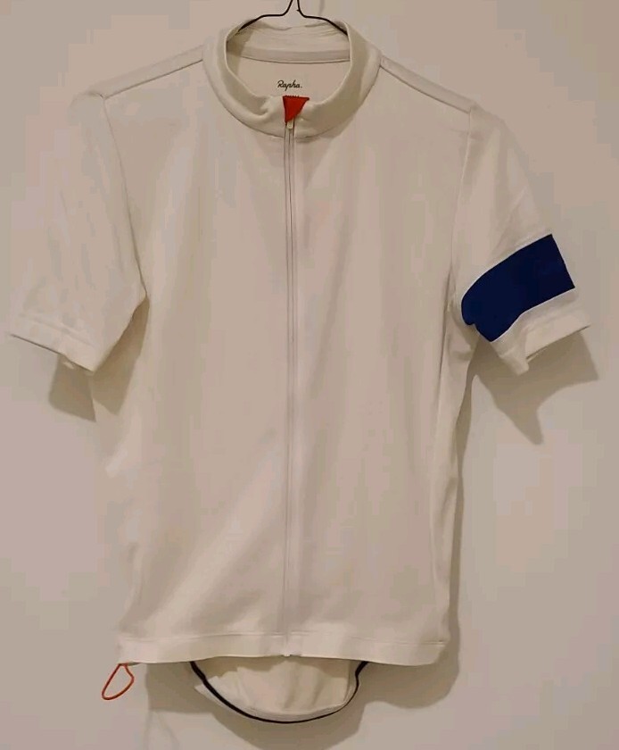 Rapha Classic Jersey II Men’s Short Sleeve Wool Blend Jersey White XS
