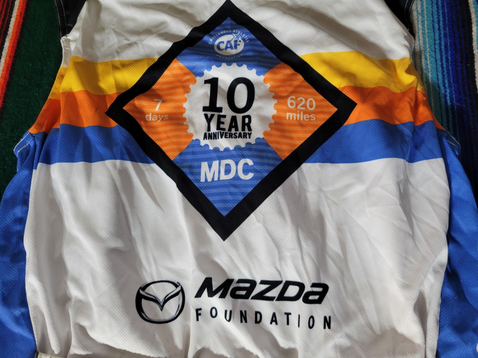 Champion System Cycling Jersey Size Large Challenged Athletes Foundation 2015