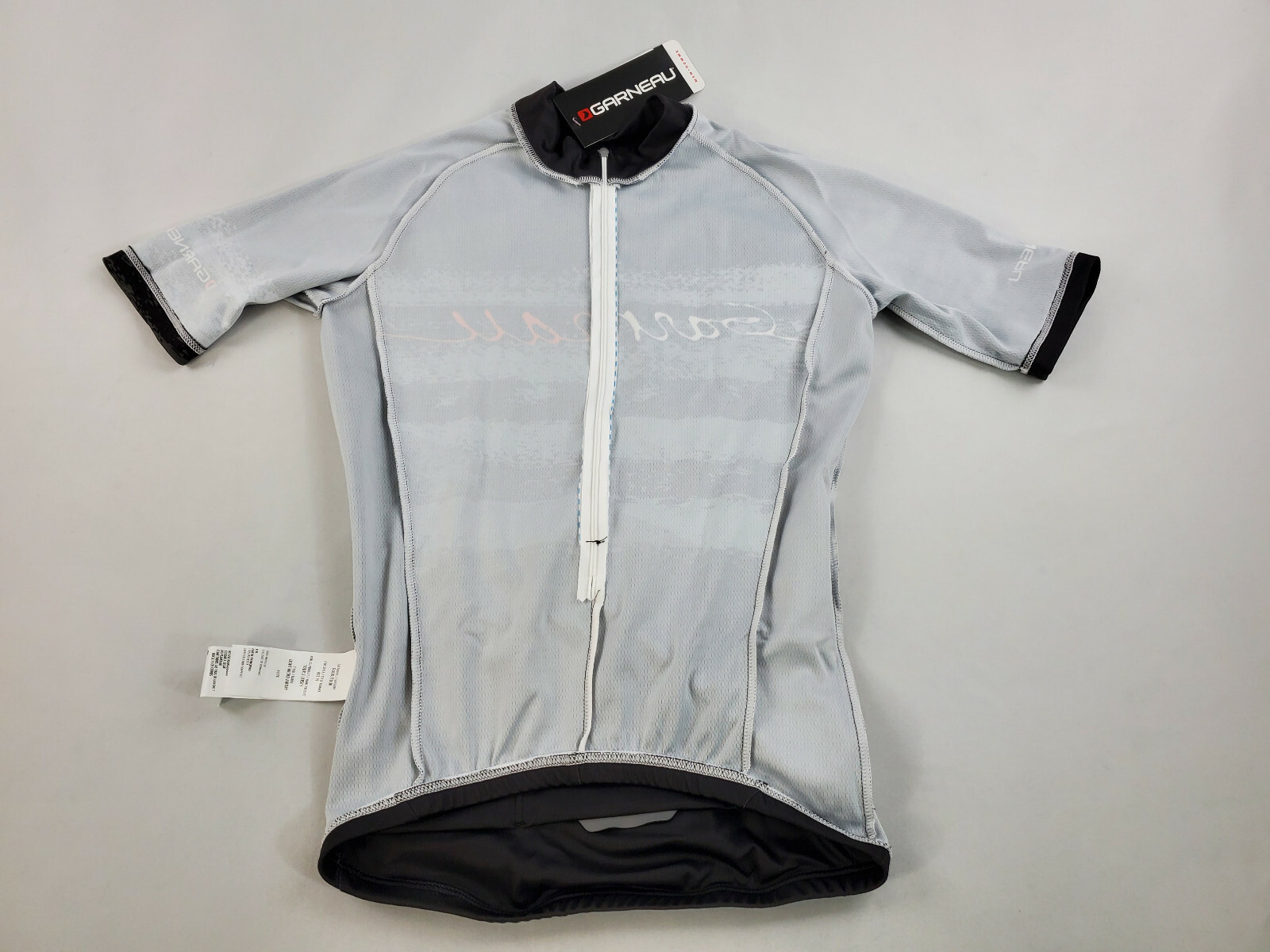 LOUIS GARNEAU men biking Tour 2 jersey FE42119 black 40UFA sz XXS $55