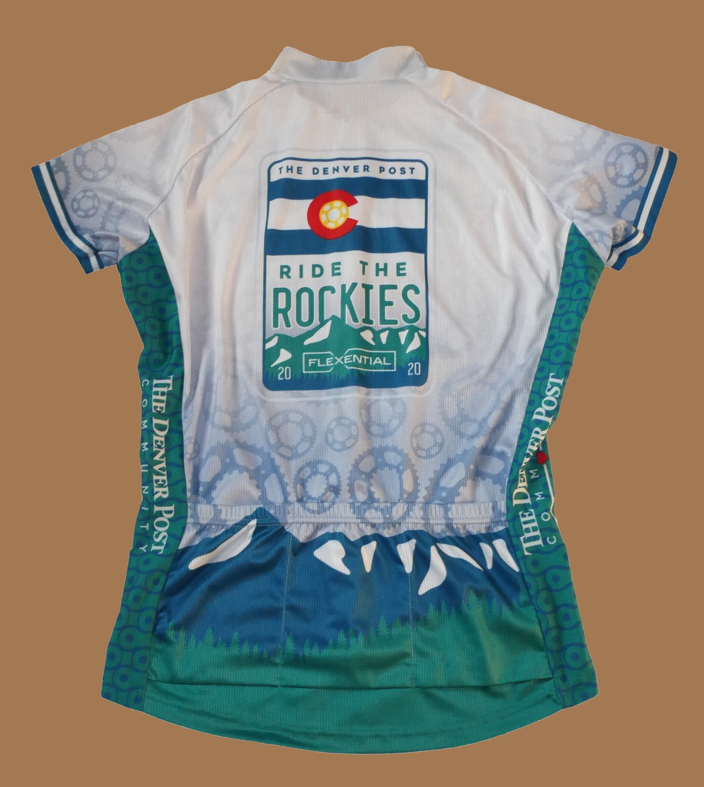 COLLECTOR – Primal RIDE THE ROCKIES 2020 Full-Zip Cycling Jersey, Women’s M