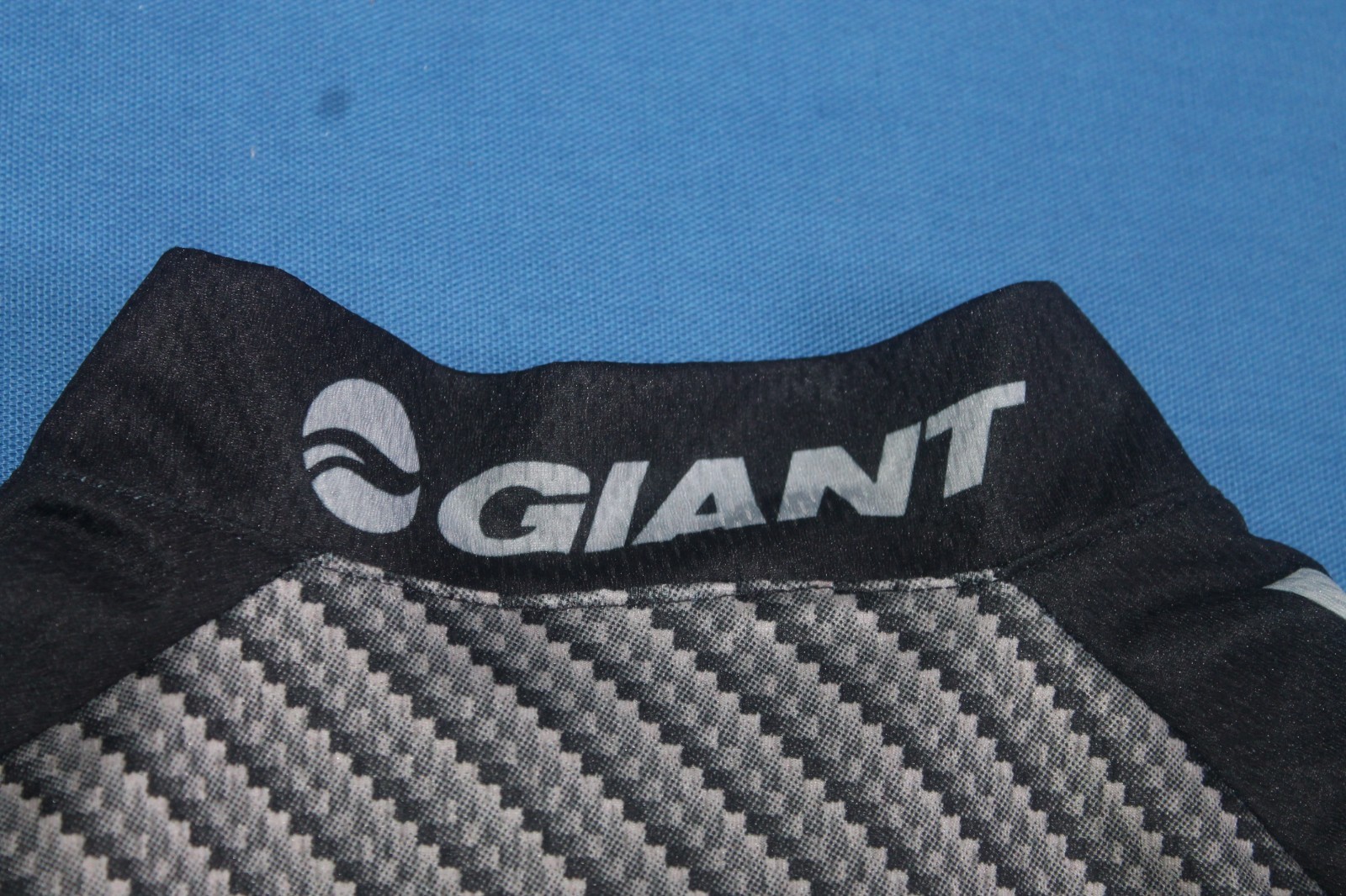 Giant Cycling Jersey Black Gray White Short Sleeve Bike Riding Racing Training