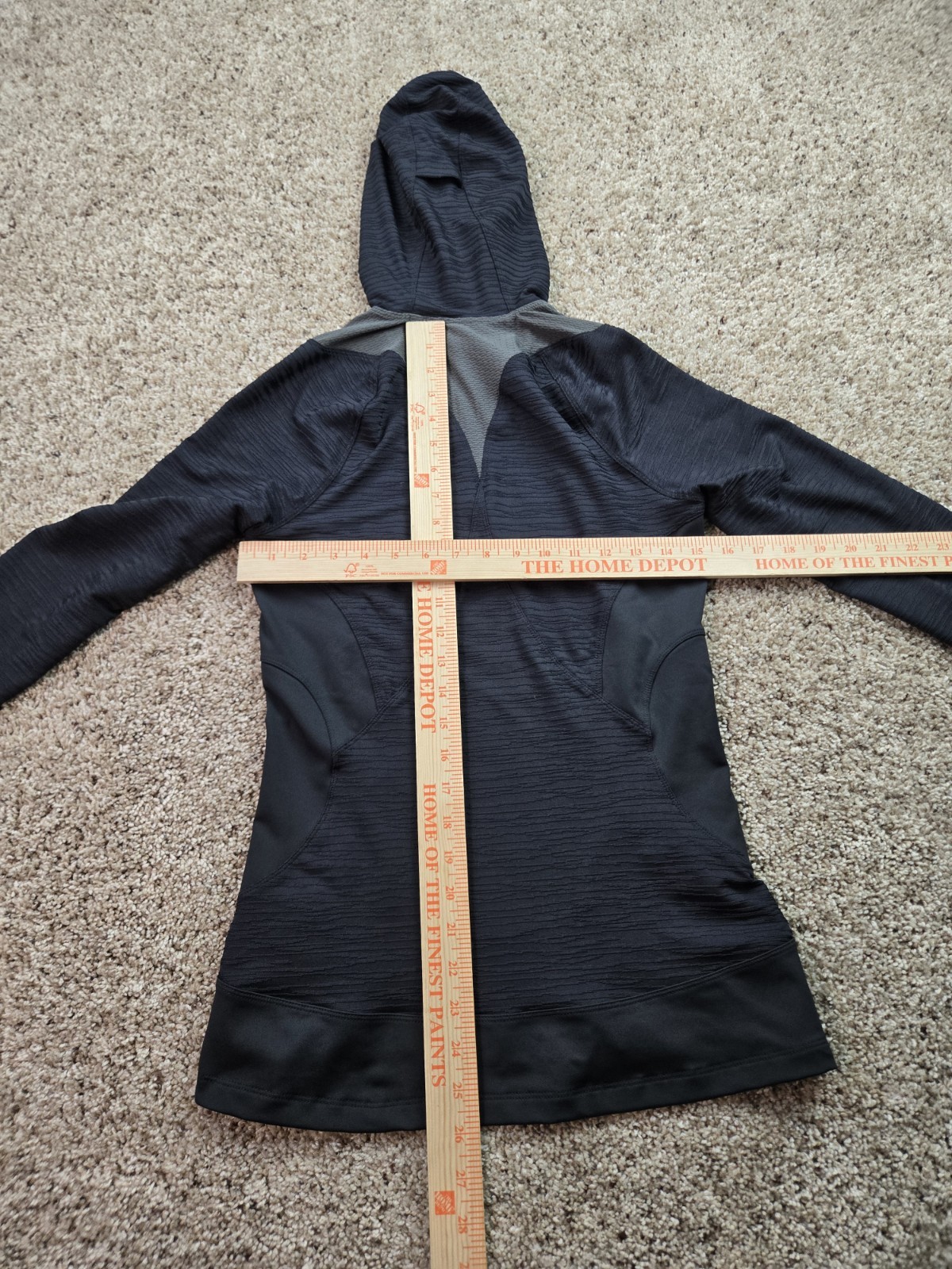 Pearl Izumi Cycling Hoodie Pullover Womens Medium Black Stretch Long Sleeve