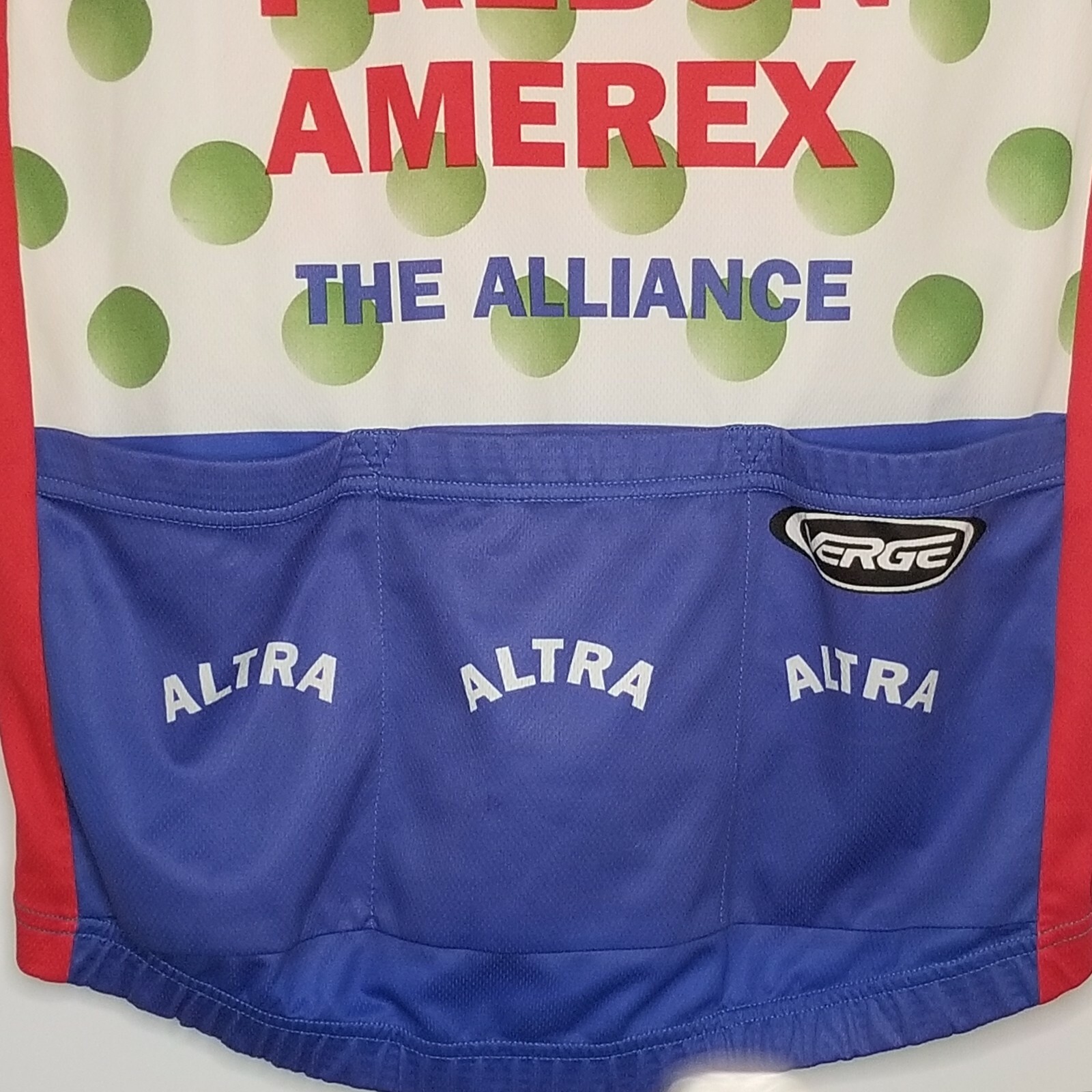 Cycling Jersey Verge Sport Short Sleeve Jersey Size XL Altra Amerex