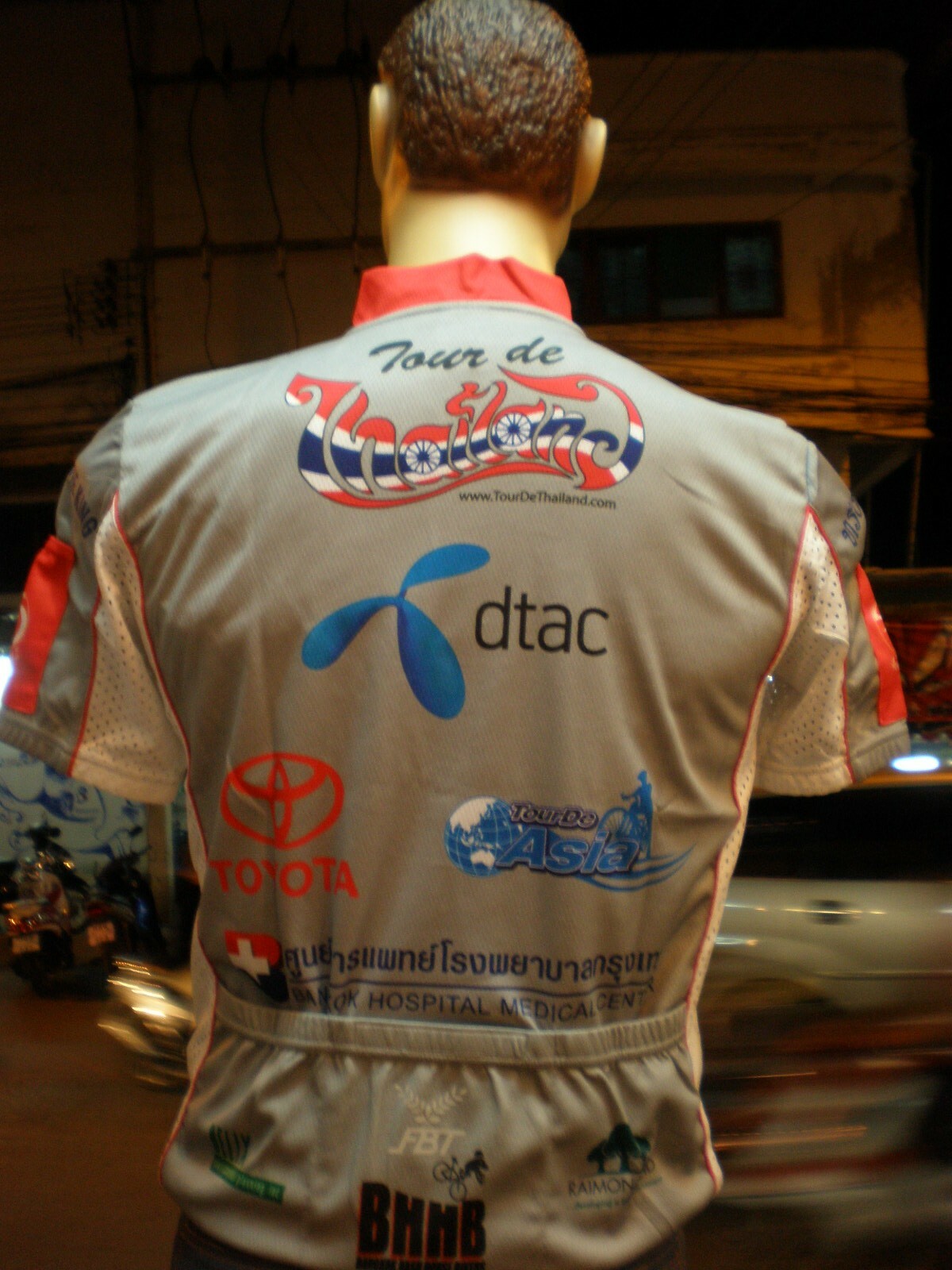 Bicycle Jerseys – Tour de Thailand Rides – NEW Custom Jerseys by FBT (XS-XXL)