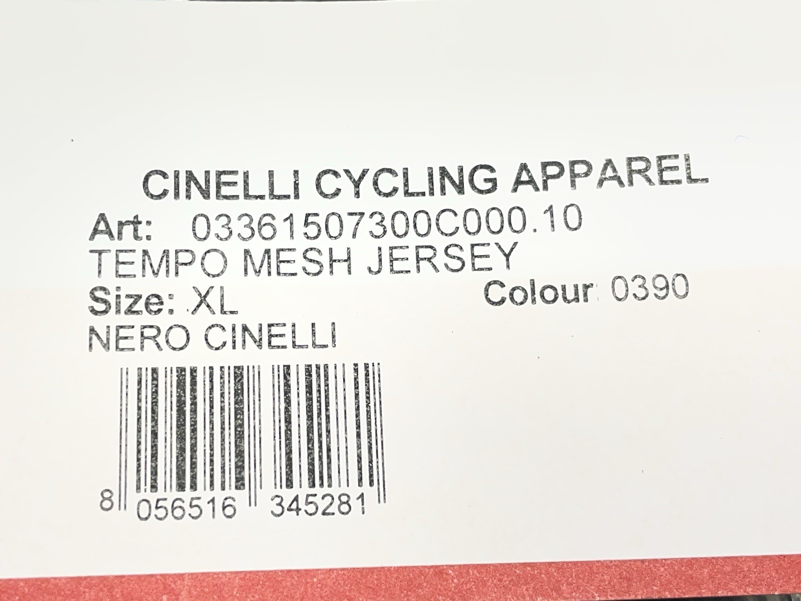 Cinelli Tempo Mesh Full Zip Cycling Jersey Size XL NEW Made in Italy