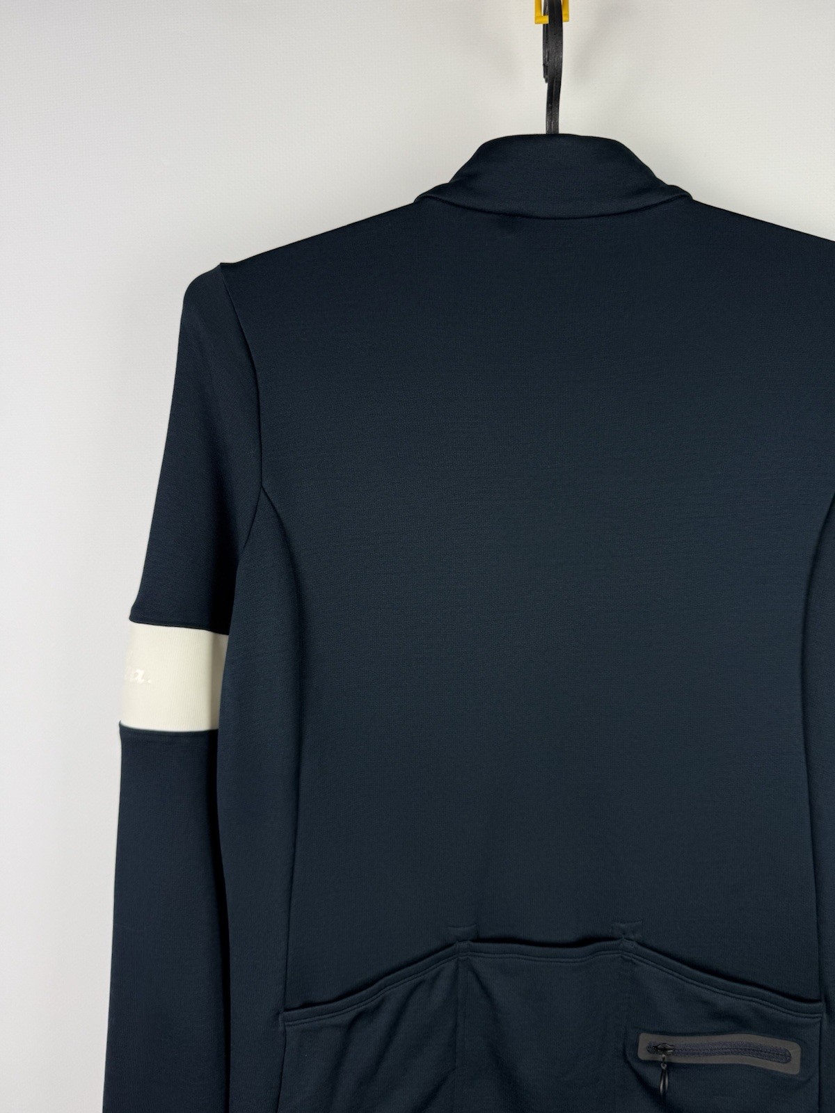 Rapha Womens Classic Long Sleeve Jersey II Size M Dark Navy Wool Blend Cycling