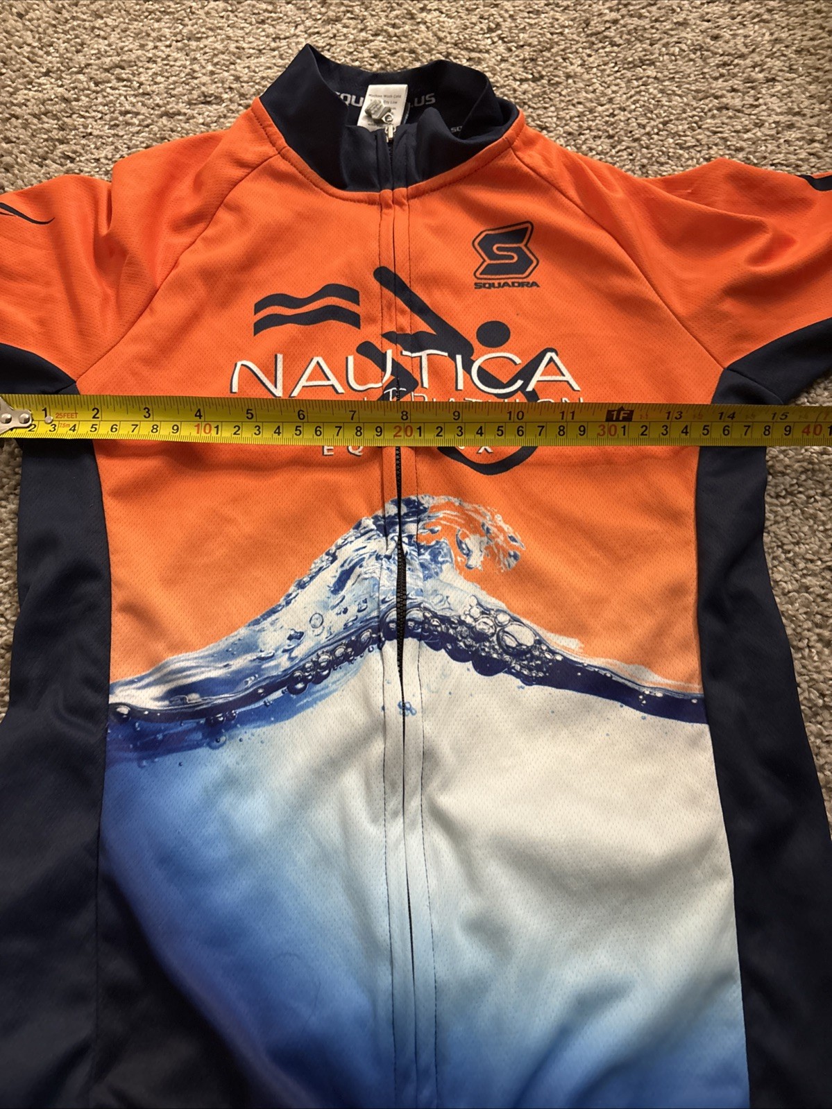 Nautica Malibu Triathalon Jersey Small See Desc
