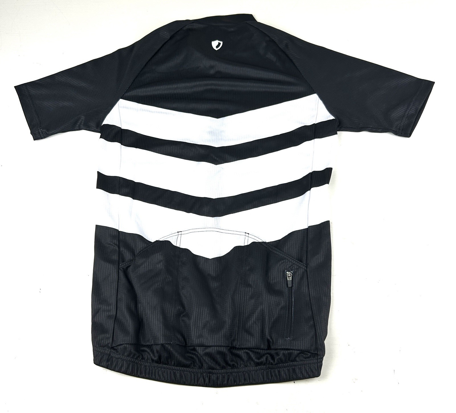 Danny Shane Cycling Jersey Men’s Small Full Zip Racing Bike Outdoor Black White