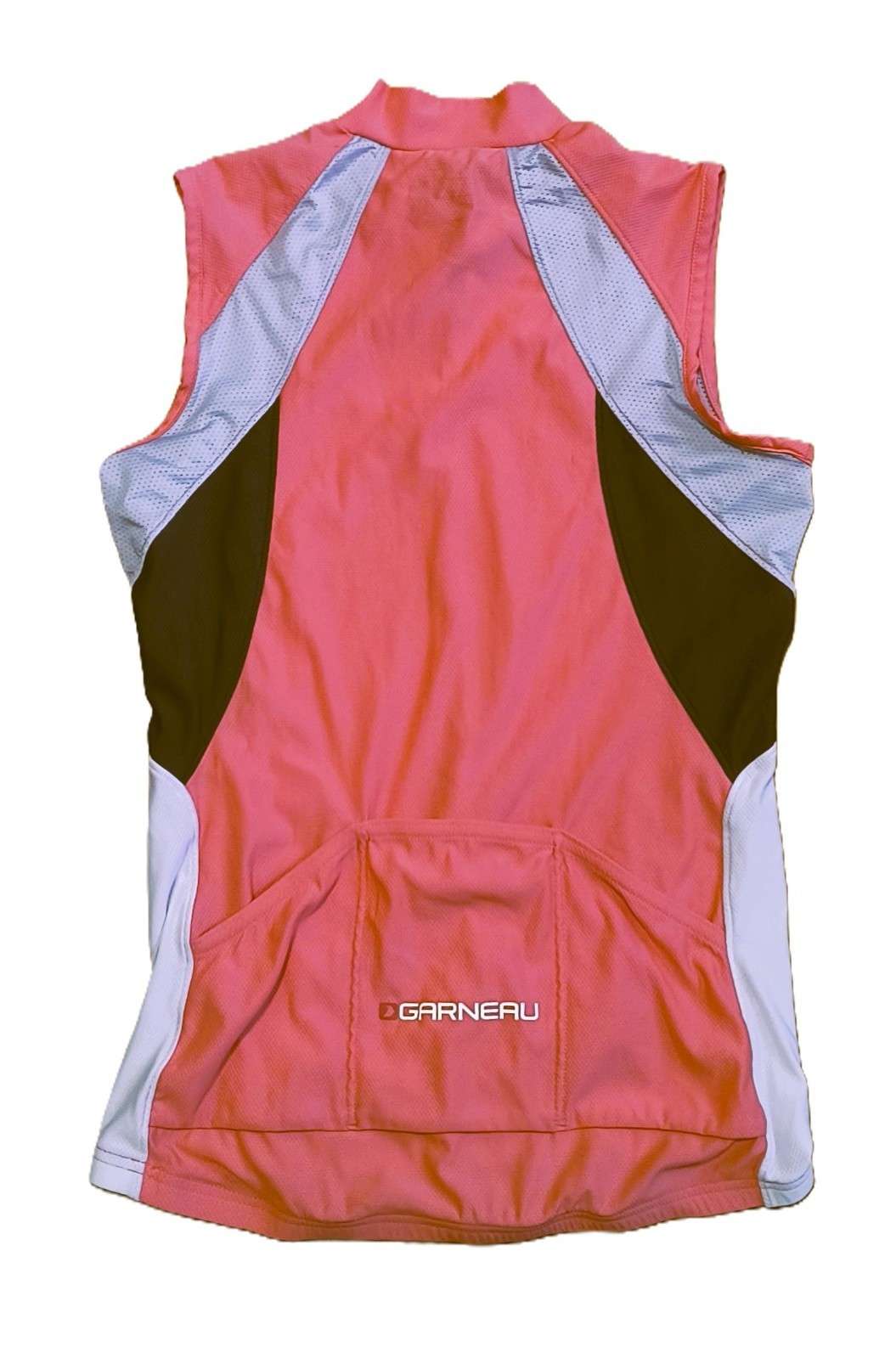 Louis Garneau Men’s Cycling Jersey Size Medium Sleeveless Multicolor Zip Close