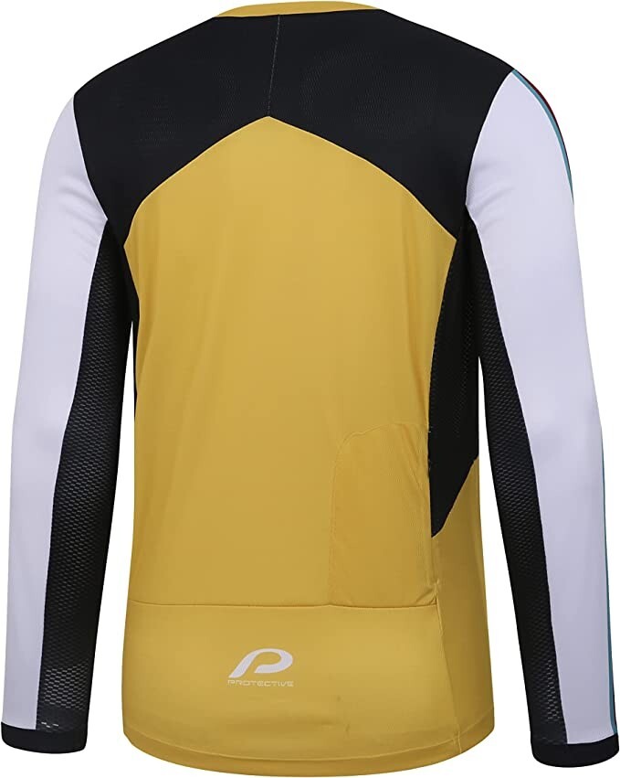 Protective Men’s Long Sleeve Bike Jersey for Outdoor Activities – MTB Casual-B19