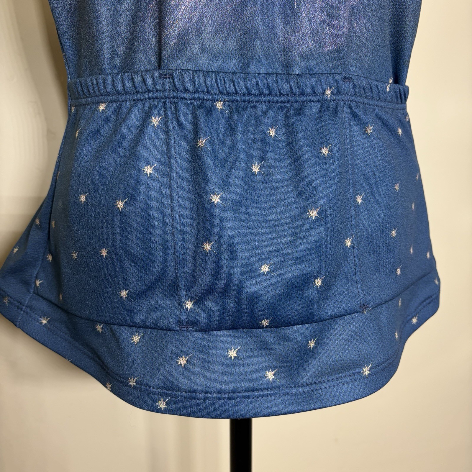 REI Women’s Gladiator Biking Jersey Blue, Large, Excellent Condition!