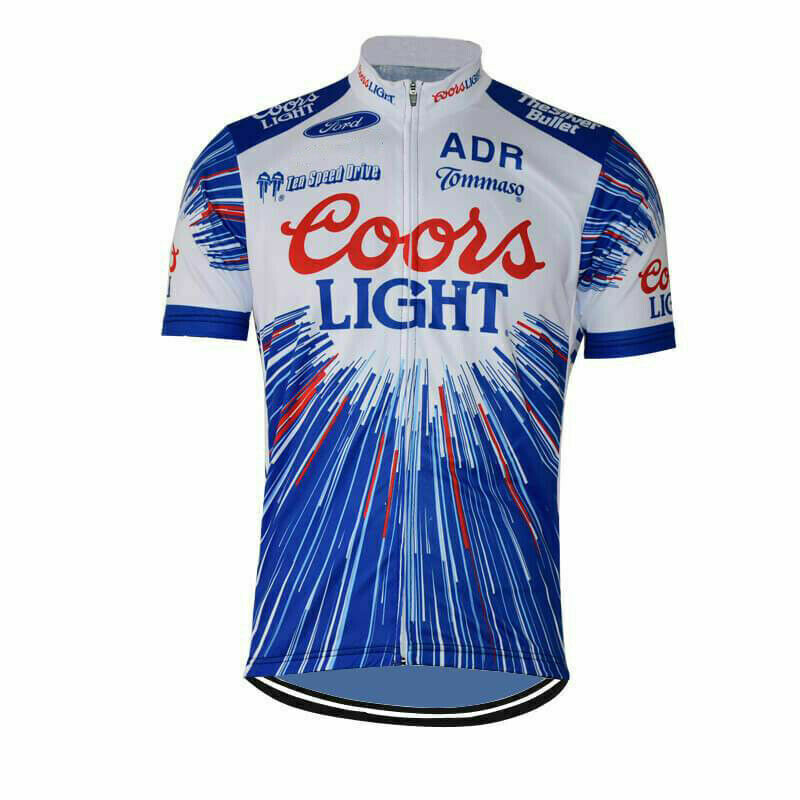 Retro Mens Cycling Jersey Summer Team Bike Shirt Short Sleeve MTB Bicycle Tops