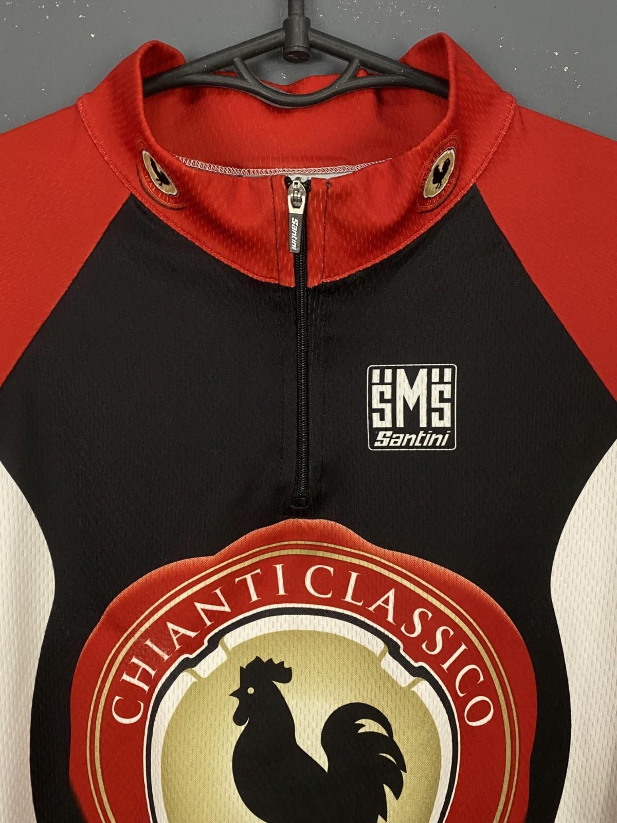MEN’S SMS SANTINI ITALIA ITALY CYCLING CYCLES SHIRT JERSEY MAILLOT SIZE 3XL XXXL
