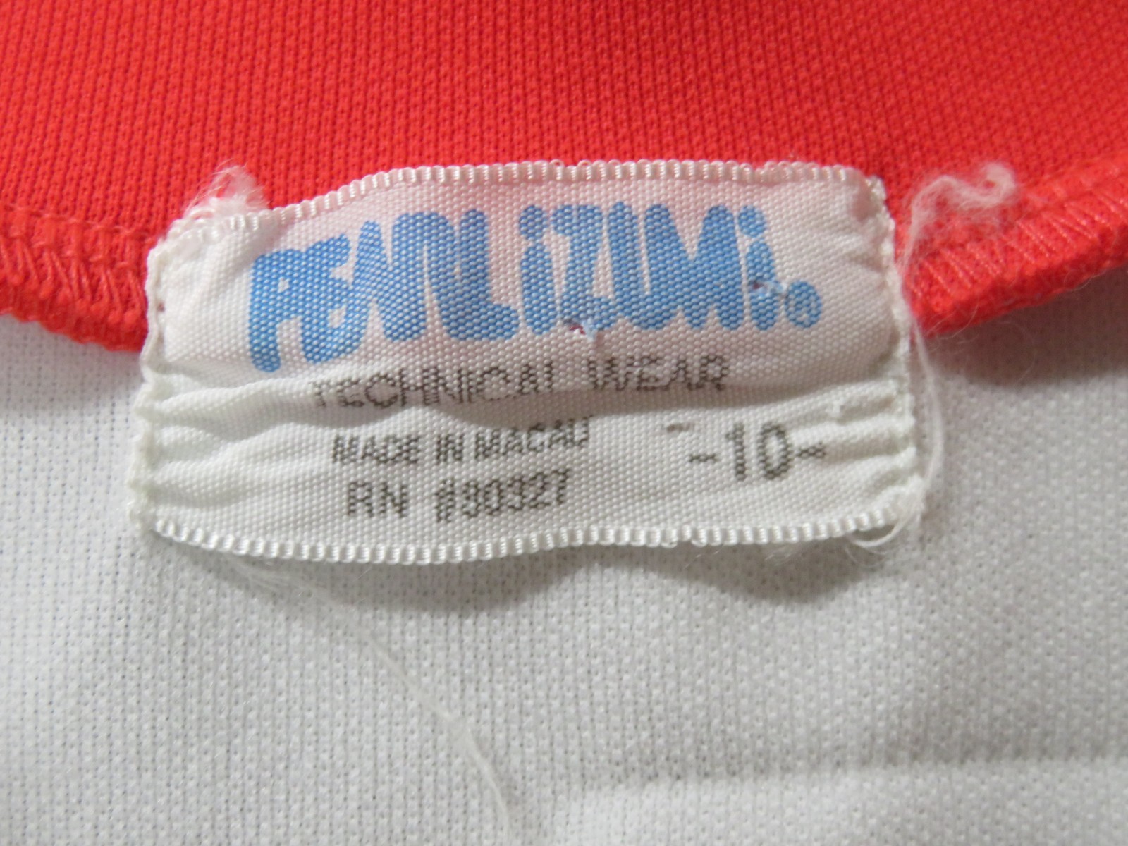 Pearl Izumi Short Sleeve Cycling Jersey Polyester Size 10 1/2 Zip Vintage Retro