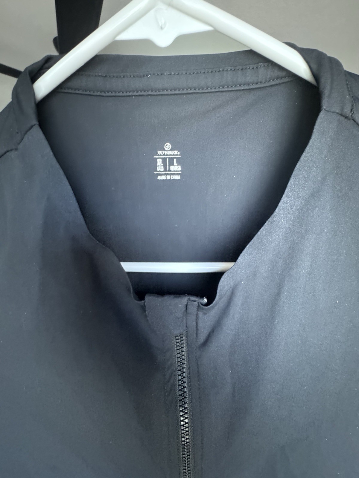 YKYWBIKE / SPEXCEL Black Cycling Jersey Size M US