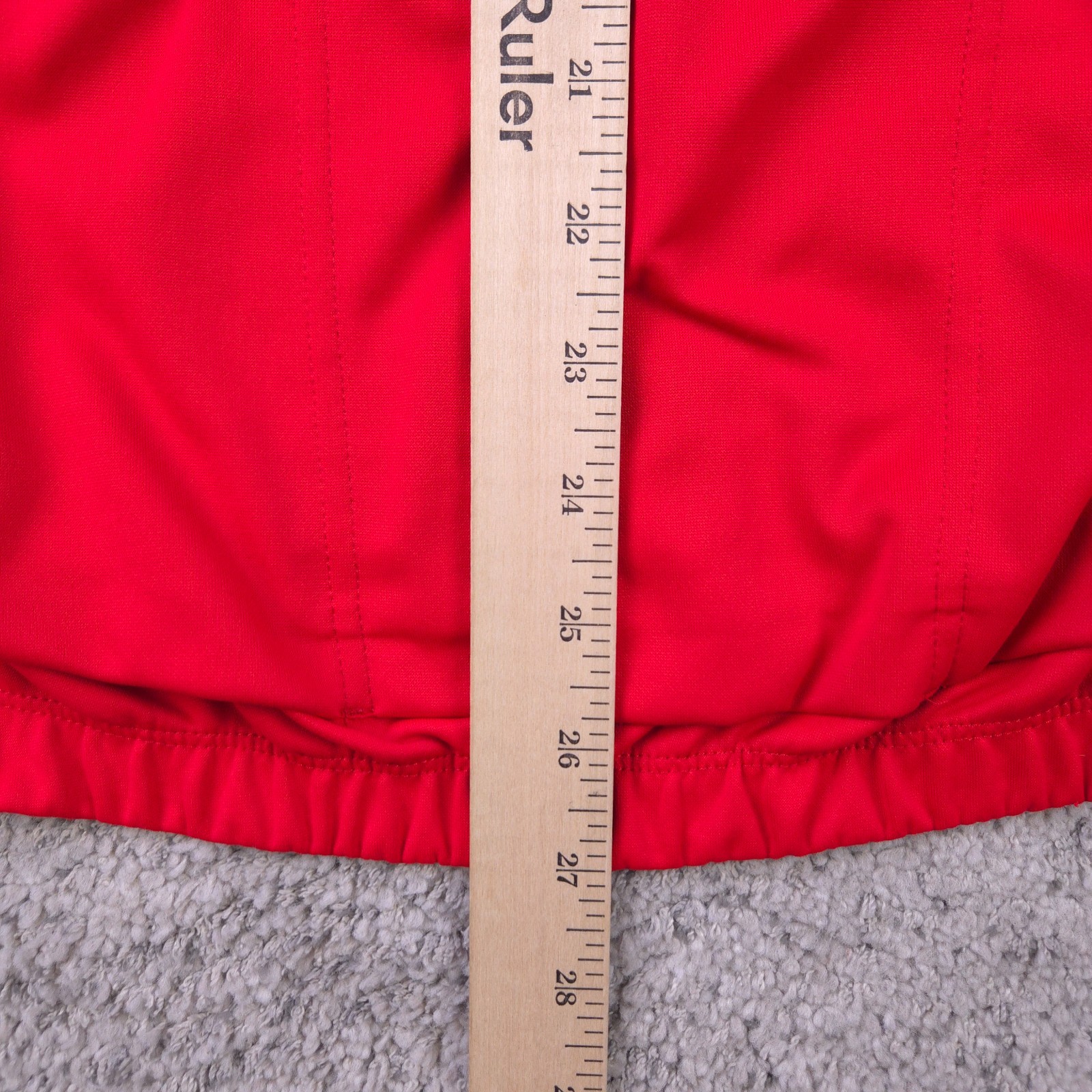 Pearl Izumi Select Cycling Jersey Mens Large Full Zip Short Sleeve Red Black GUC