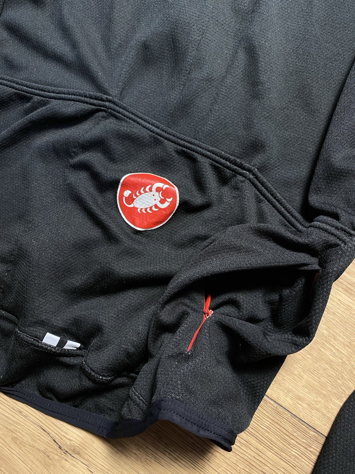 Castelli Men’s Long Sleeve Cycling Jersey Jacket Black Size XXL