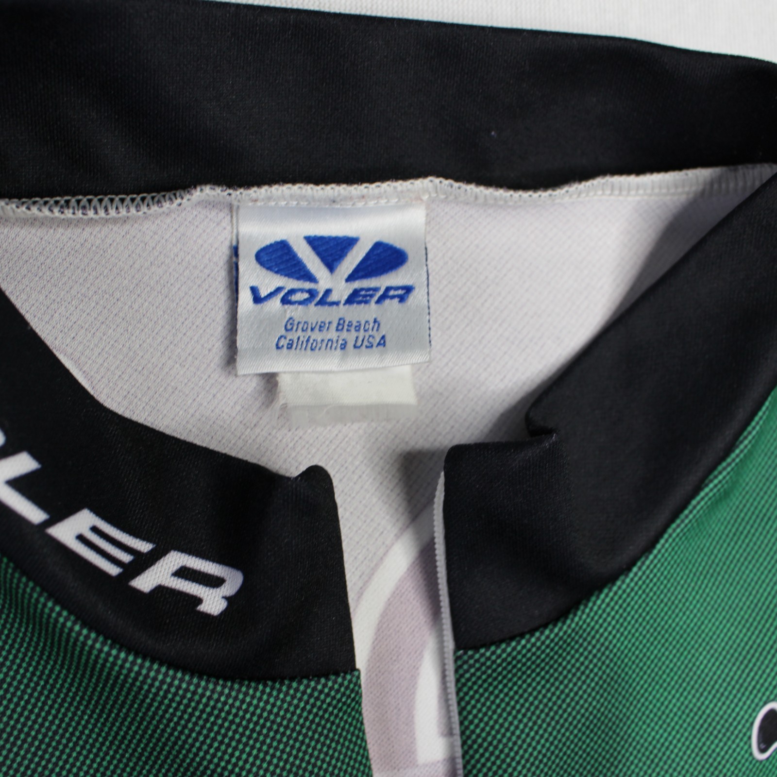 Vintage Y2K Voler Cycling Jersey Team TiVo Mens XL READ Green Black