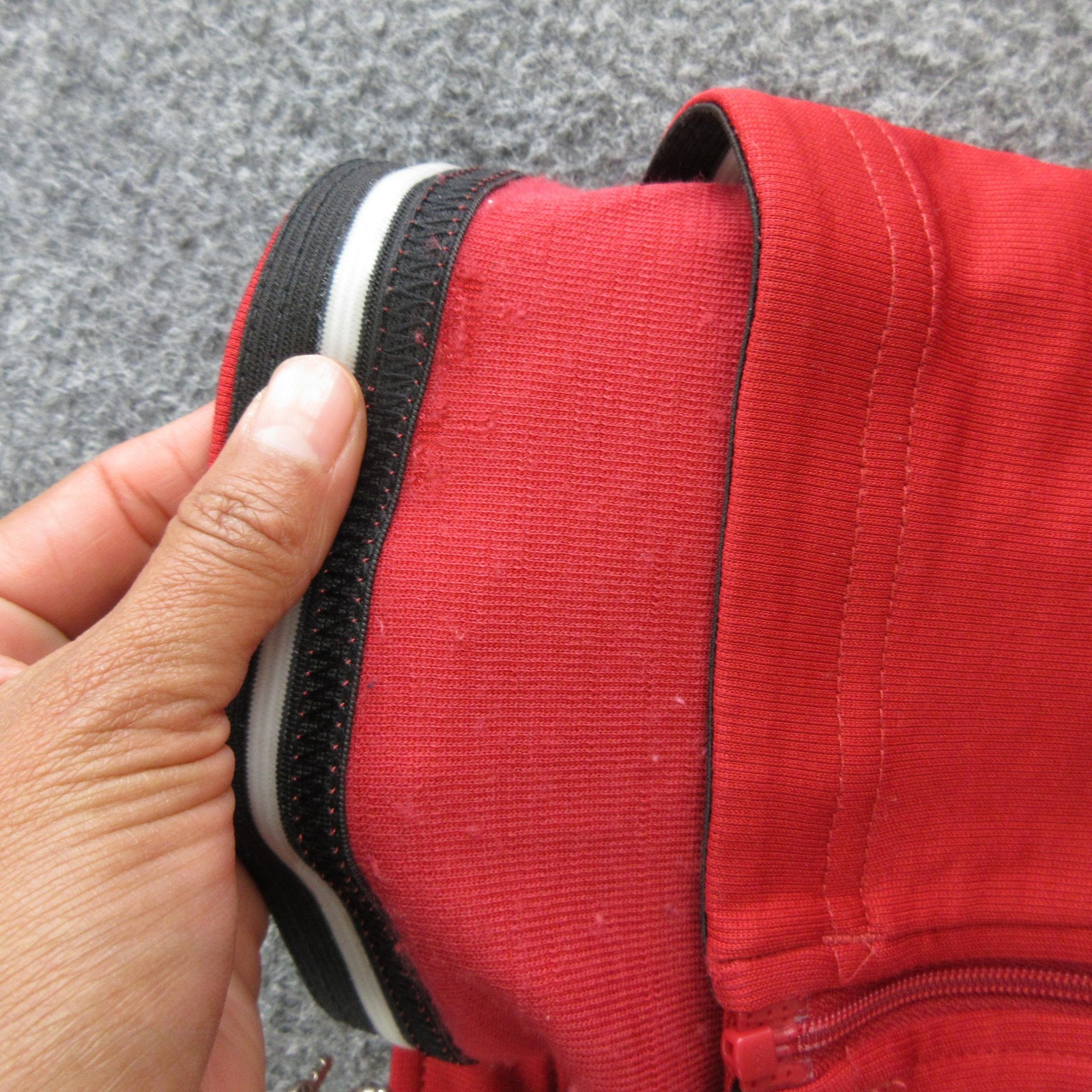 Torm Cycling Jersey Mens Medium Red Merino Wool Short Sleeve Full Zip Road