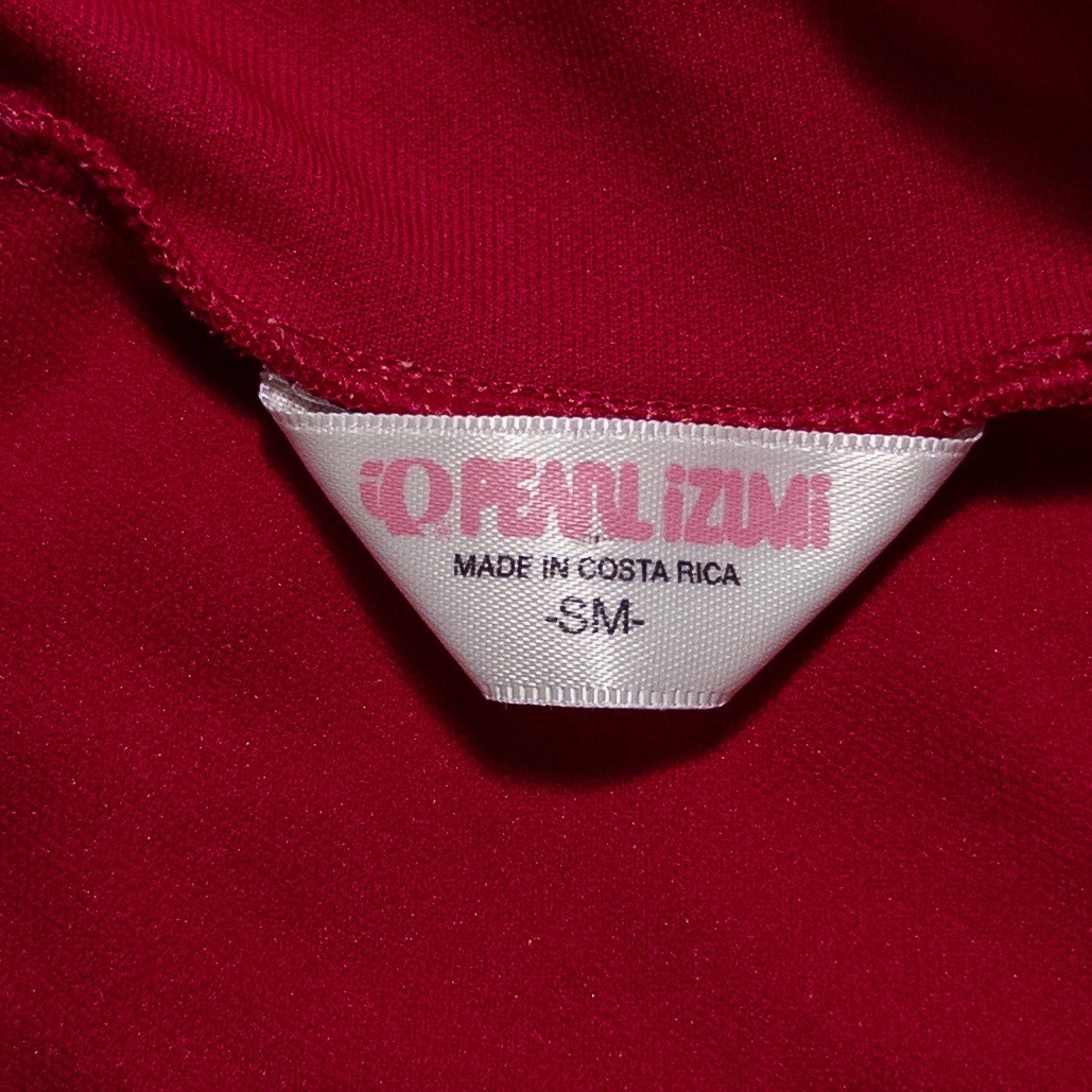 Pearl Izumi Women Cycling Jersey Small Dark Pink Red Short Sleeve Pockets Zip Up