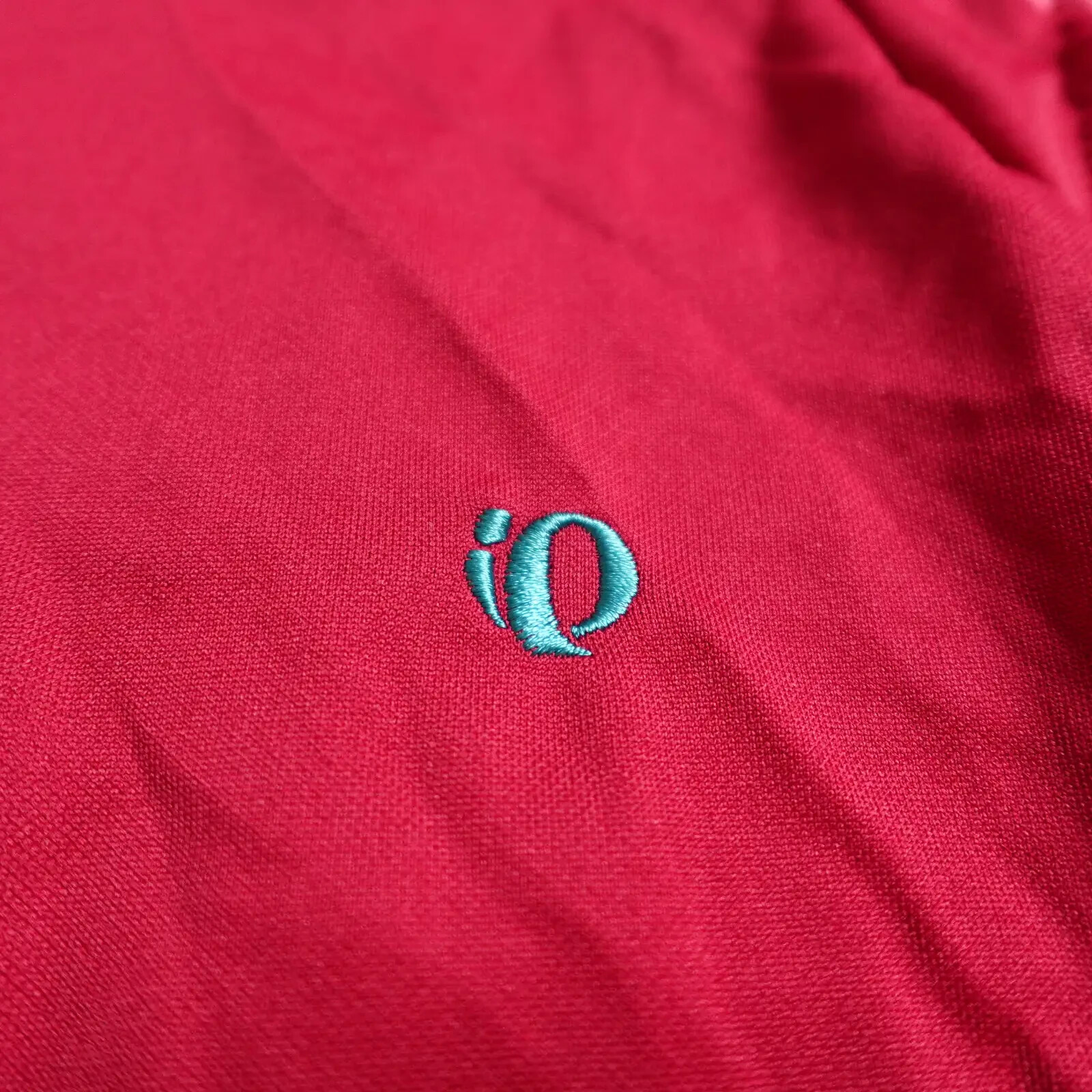 Pearl Izumi Cycling Shirt Women’s Medium Red Pink Colorblock Sleeveless 1/4 Zip