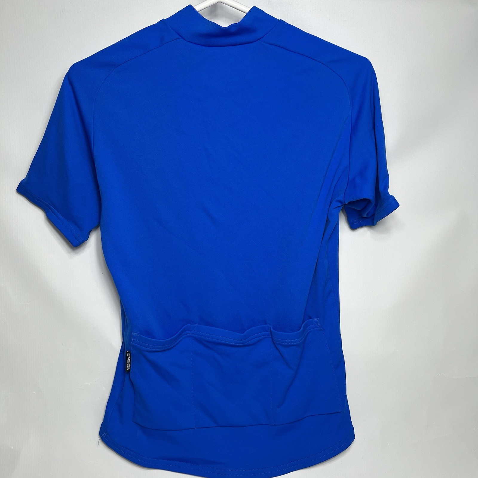 Pearl Izumi Cycling Jersey Adult Medium Blue 1/2 Zip 100% Polyester Rear Pockets