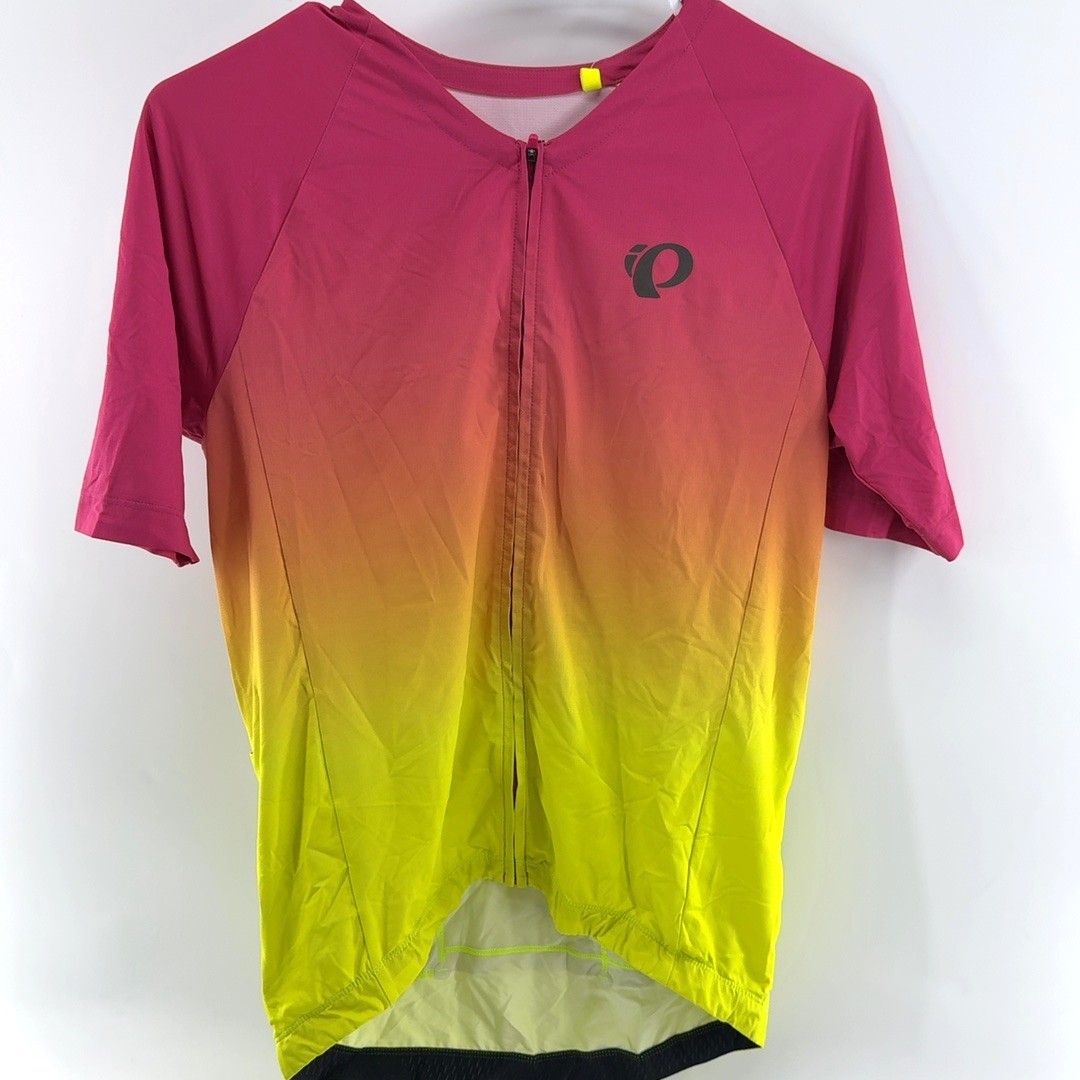 Pearl Izumi Attack Air Jersey Men’s Medium Screaming Yellow Gradient