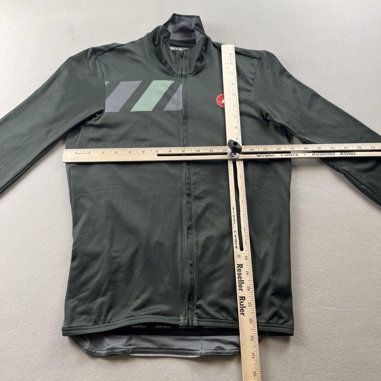 Castelli Pisa Mid Cycling Jersey Mens Small Green Lightweight Limited Edition