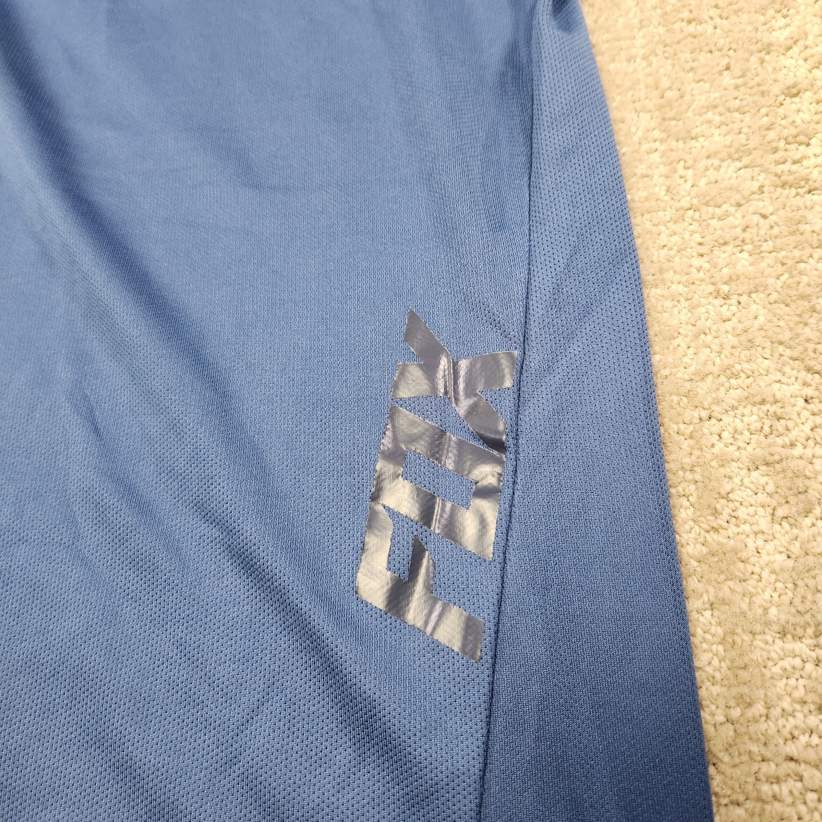 Fox Ranger Jersey Men Medium MTB Cycling Downhill Riding Race Blue Shirt 1/4 Zip